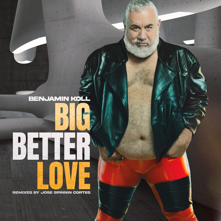 Benjamin Koll - Big Better Love (Jose Spinnin Cortes Remixes) - Cover