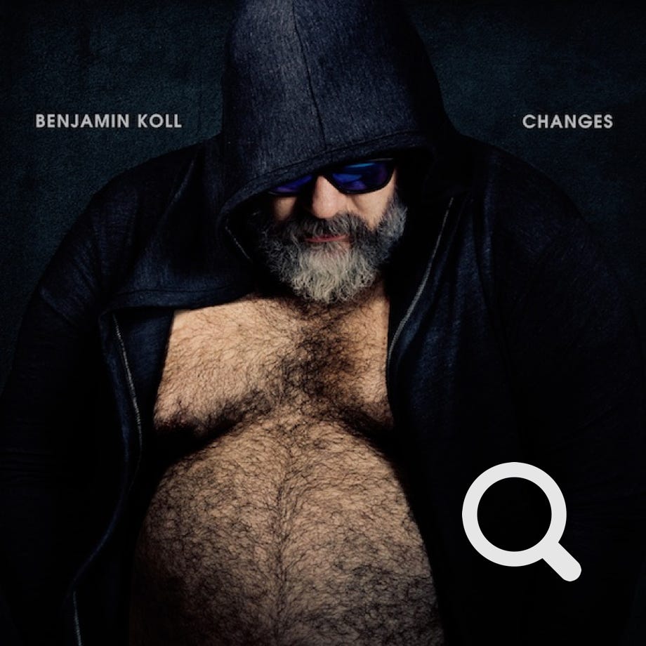 Cover of the single "Changes" by Benjamin Koll