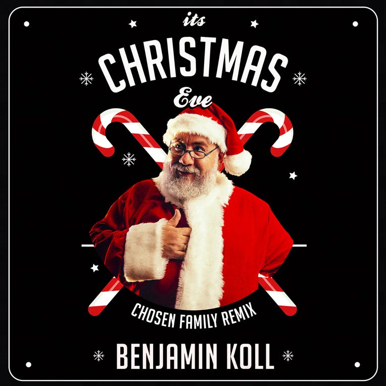 It's Christmas Eve (Chosen Family Remix) Single Cover