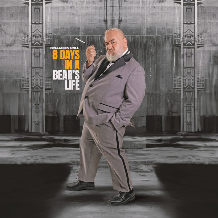 8 Days In A Bear's Life- Benjamin Koll - Cover