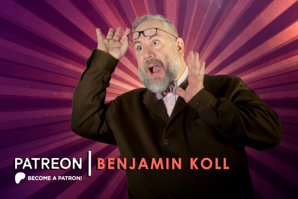 Join Benjamin Koll's Patreon now for huge surprises!
