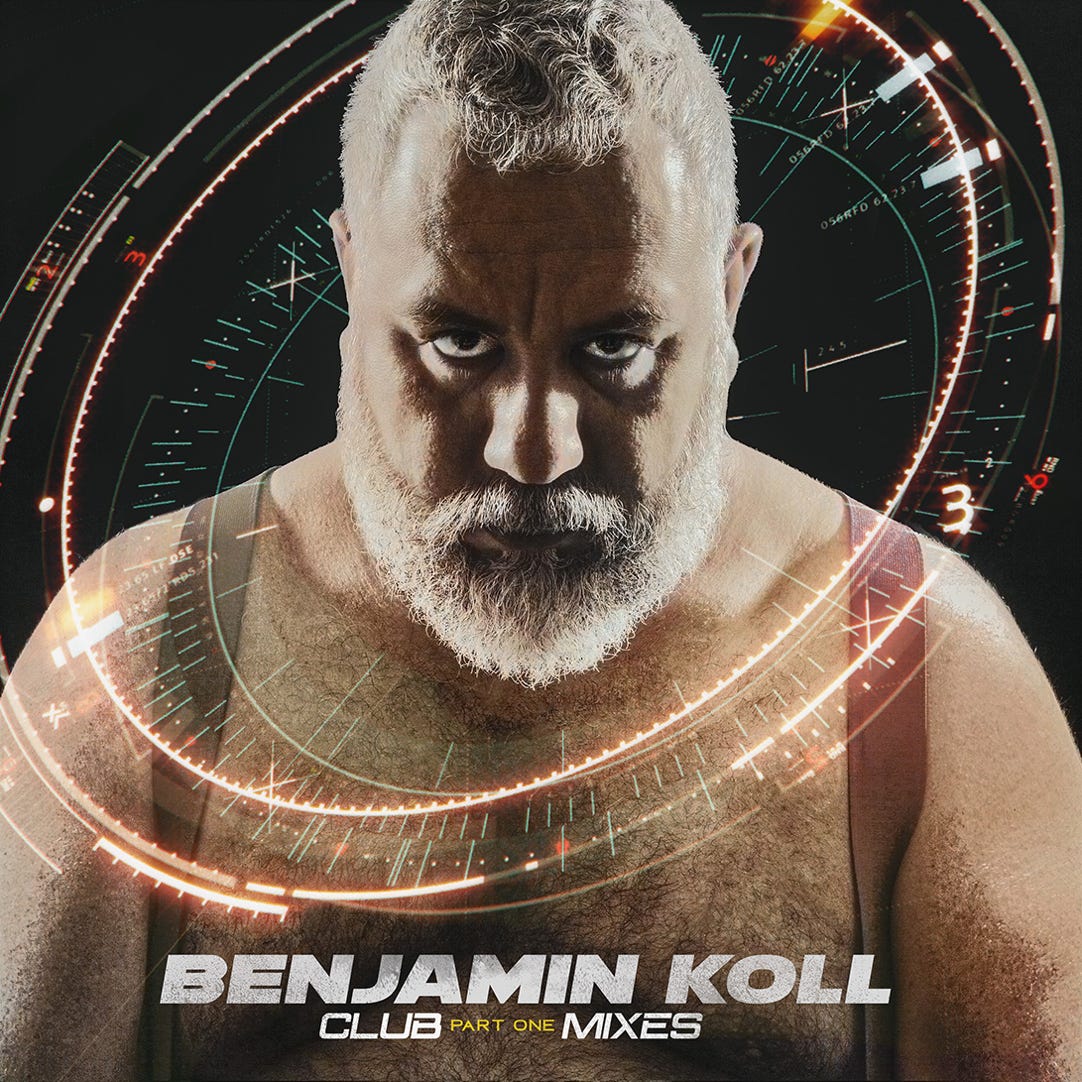 Cover of the album "Club Mixes part One" by Benjamin Koll